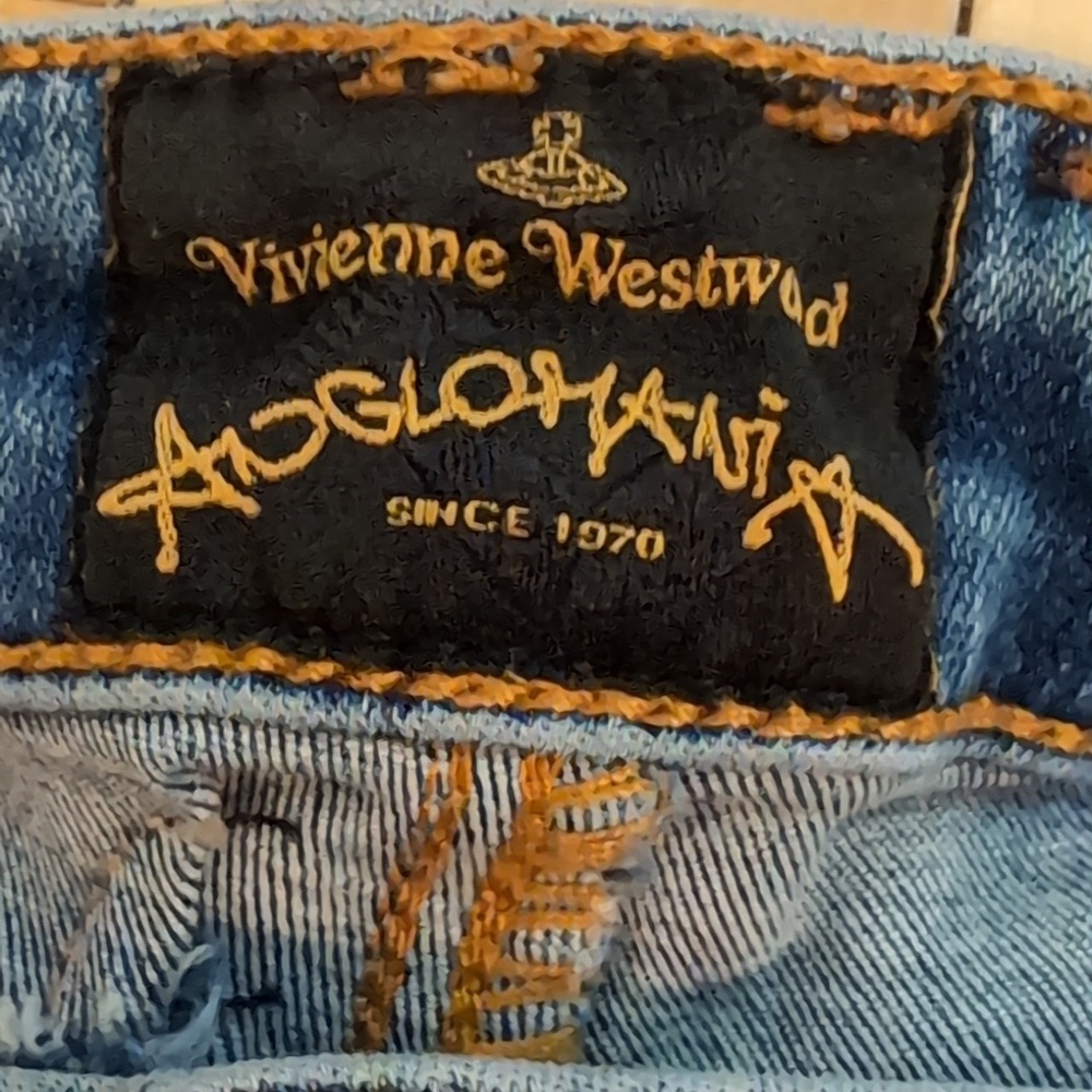 Vivienne Westwood Anglomania Monroe Jeggins Size 27 - Picture 3 of 10